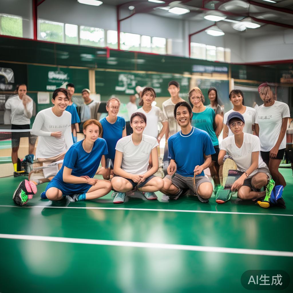 近年来，羽毛球作为一项集运动健身与社交娱乐于一体的